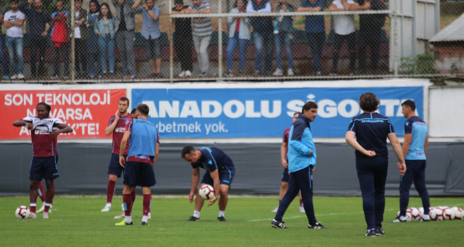 Trabzonspor, Alanyaspor maçı hazırlıklarını sürdürdü