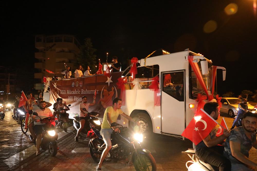 Alanya'da 19 Mayıs Coşkusu