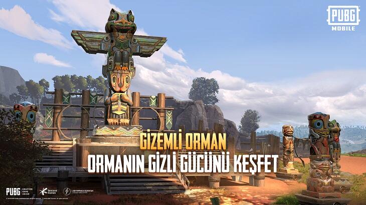 Gizemli orman, yeni özellikler ve yepyeni macerasıyla PUBG Mobıle'da