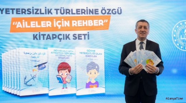 Milli Eğitim Bakanlığı özel gereksinimli öğrenci aileleri için kitapçık seti hazırladı