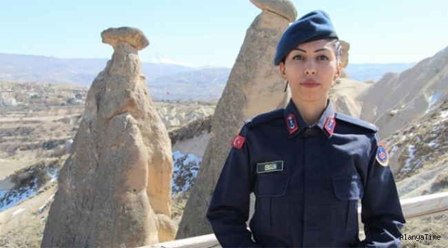 Kapadokya'nın tek kadın komutanı, Teğmen Buket Ergün