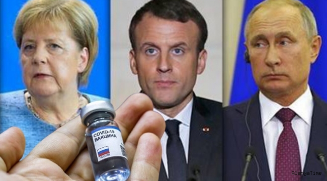 Putin, Merkel ve Macron, Sputnik V aşısını görüştü