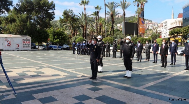 Alanya'da Polis Haftası kutlandı.