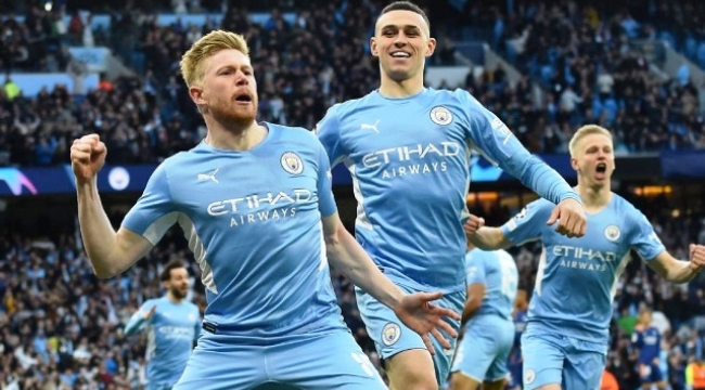 Manchester City, gol düellosunda avantajı kaptı