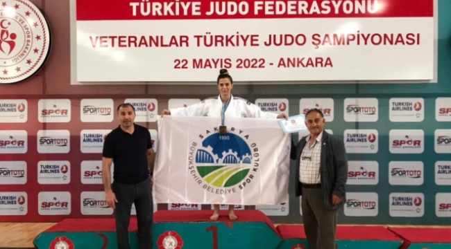 Judo antrenörü Türkiye Şampiyonu oldu