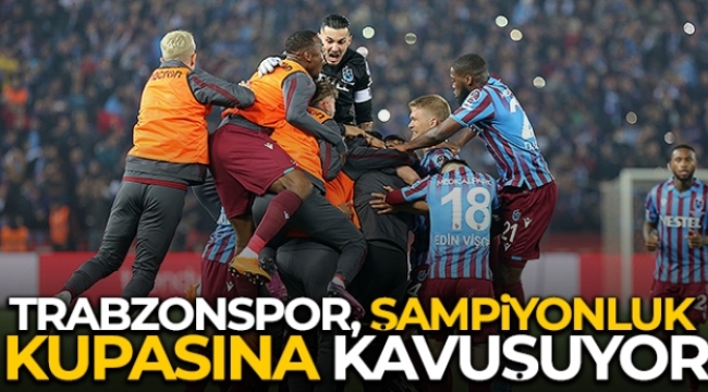 Trabzonspor, şampiyonluk kupasına kavuşuyor