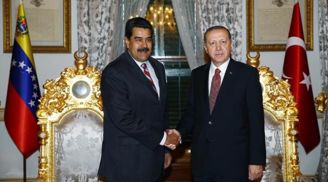 Cumhurbaşkanı Erdoğan, Venezuela Devlet Başkanı Maduro'yu resmi törenle karşıladı