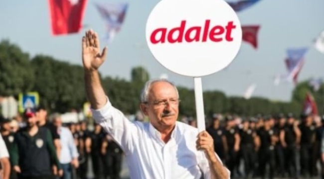 Kılıçdaroğlu: Adalet yürüyüşü daha bitmedi, daha yolun başındayız