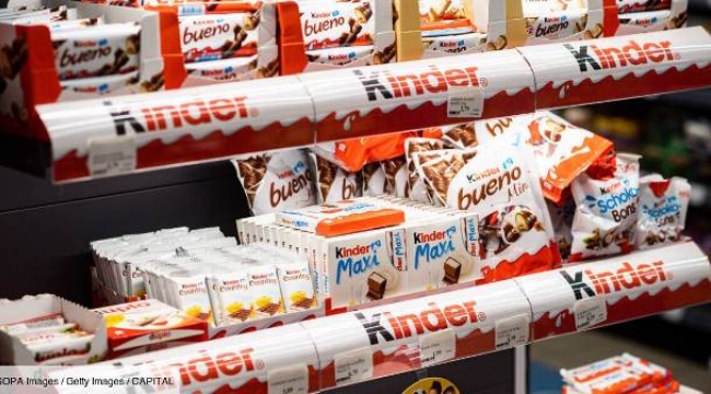 Ferrero Belçika'da yeniden üretime başladı ama raflarda sürpriz yumurta yok