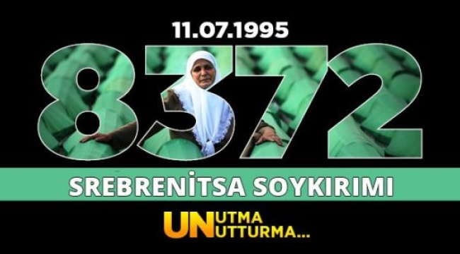 Srebrenitsa soykırımının 27. yılı