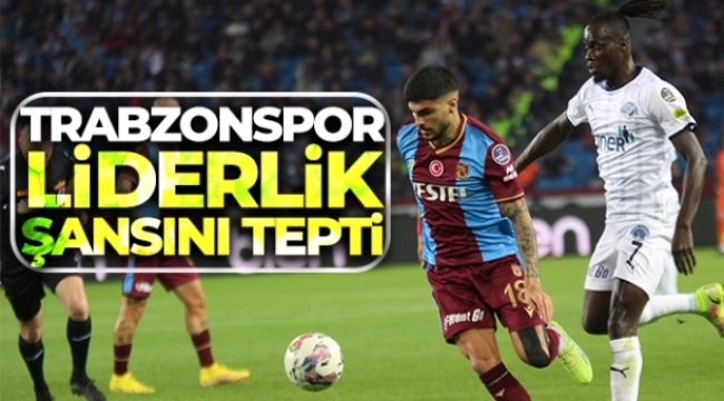 Maç golsüz eşitlikle tamamlandı