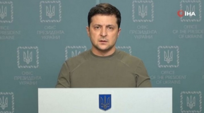 Zelenskiy'den Türkiye'ye başsağlığı mesajı