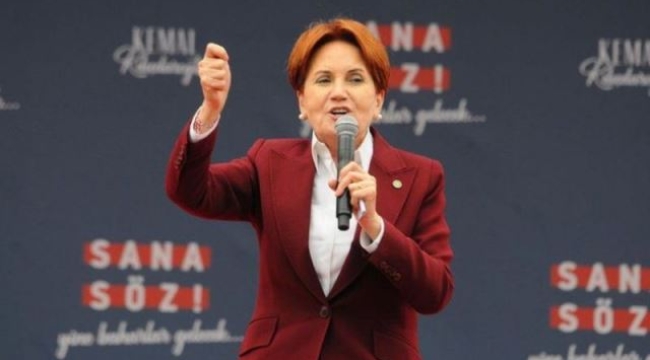 Akşener: Türkiye'deki hırsızlığı yolsuzluğu bitireceğiz