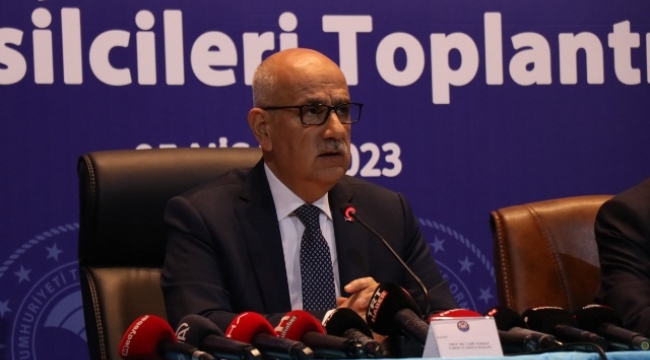 Bakan Kirişçi: 'Artık planlı üretimi hayat geçireceğiz'