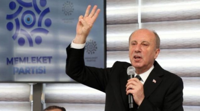 Muharrem İnce: Bu masa üçlü masa olmalıydı