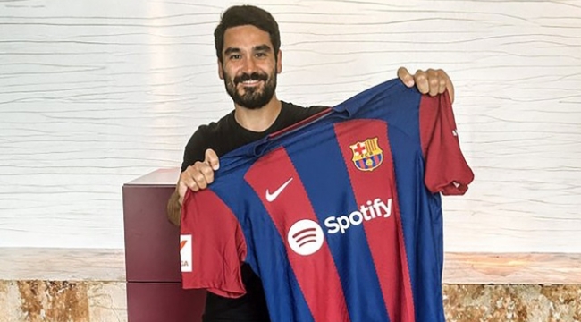 İlkay Gündoğan, Barcelona'ya imzayı attı