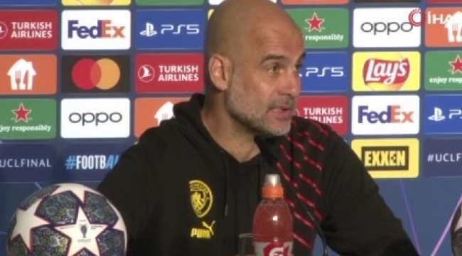 Pep Guardiola: 'Sezonu Şampiyonlar Ligi'ni kazanarak tamamlamak bizim için çok önemli'