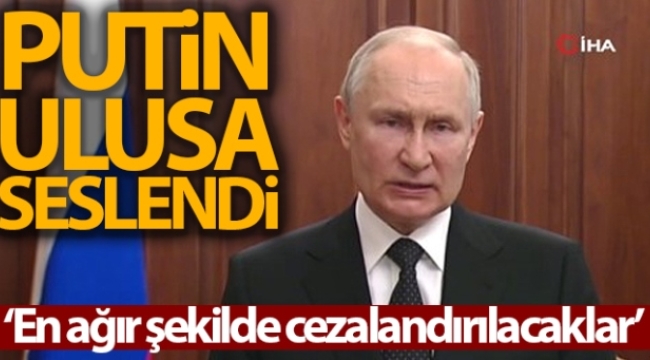 Rusya Devlet Başkanı Vladimir Putin ulusa seslendi