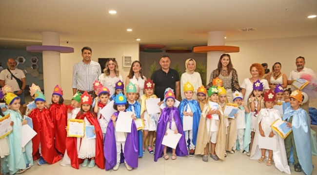 ALANYA BELEDİYESİ KREŞ VE ÇOCUK AKADEMİSİ İLK MEZUNLARINI VERDİ