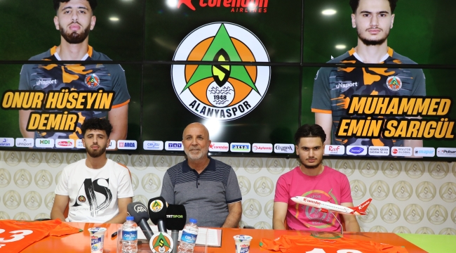 Alanyaspor'a 2 genç gurbetçi