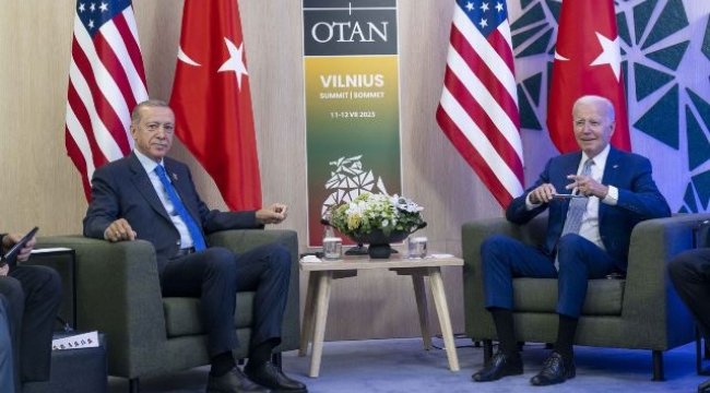 Erdoğan ile Biden NATO zirvesinde bir araya geldi