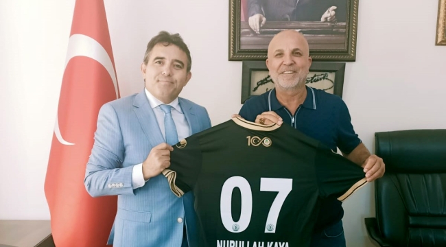 Çavuşoğlu'ndan Marmaris Kaymakamı Kaya'ya ziyaret