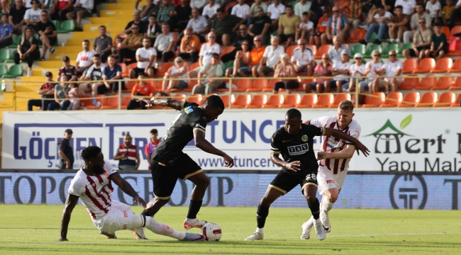 Alanyaspor uzatmada vuruldu: 1-2