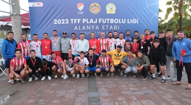  KUMDA ŞAMPİYON CITY LINE ALANYA BELEDİYESPOR