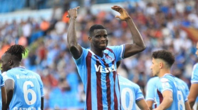 Trabzonspor'un dev golcüsü Onuachu, kariyerinin en iyi başlangıcını yaptı