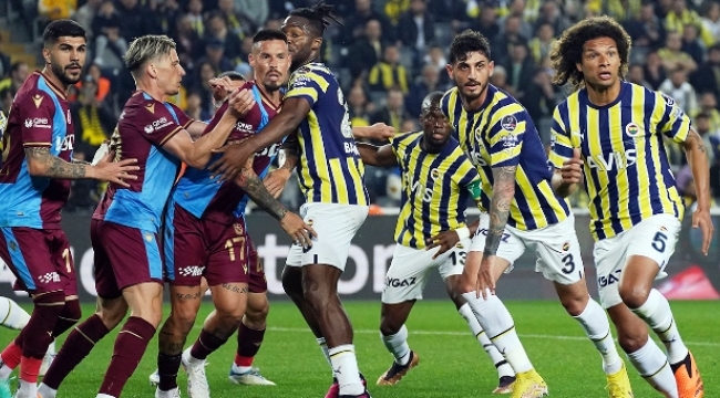 Fenerbahçe ile Trabzonspor 134. randevuda