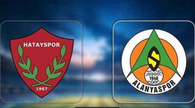 Hatayspor Alanyaspor'u konuk ediyor