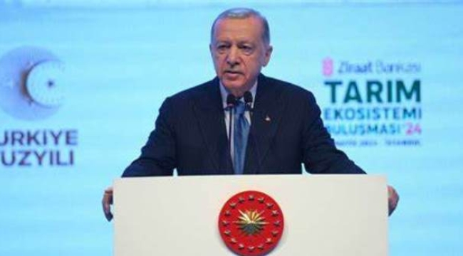 Cumhurbaşkanı Erdoğan açıkladı: Çiftçi kredi limitleri artırıldı