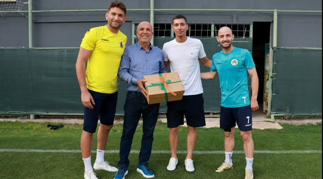 Razgatlıoğlu'ndan Alanyaspor'a ziyaret