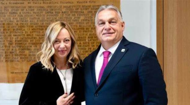 İtalya Başbakanı Meloni ve Macaristan Başbakanı Orban'dan AP zaferi