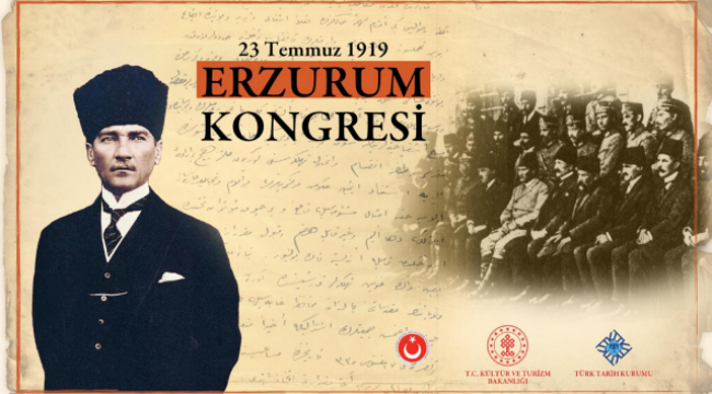 105. Yıl dönümünde Erzurum Kongresi; " Vatan Bir Bütündür Parçalanamaz"