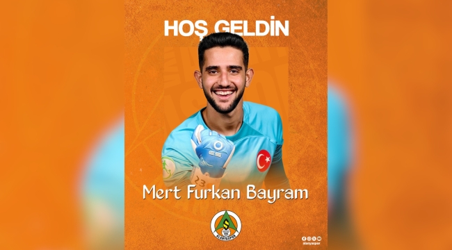 Alanyaspor'a genç milli file bekçisi