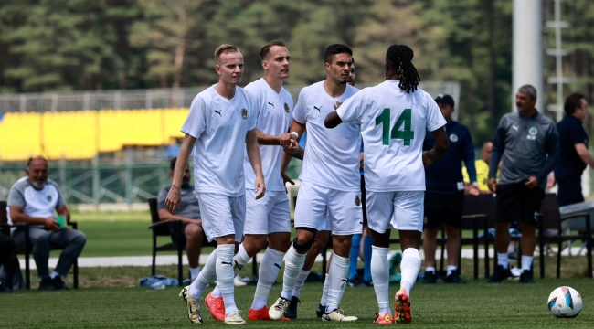 Alanyaspor kampı galibiyetle bitirdi: 1-0