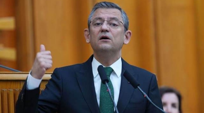 CHP lideri Özel: "Kendine ait bir fikri olmayan, tek fikri AK Parti'nin fikrini desteklemek olan bir grupla karşı karşıyayız"