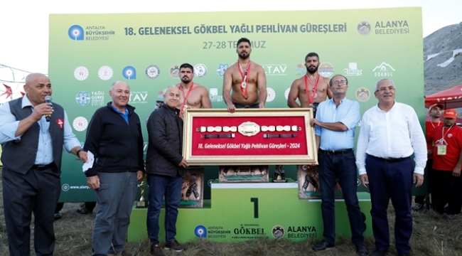 GÖKBEL'İN BAŞPEHLİVANI ENES DOĞAN OLDU