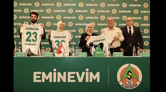 Eminevim ile Alanyaspor işbirliği resmiyet kazandı