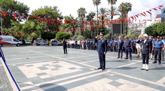 Alanya'da zabıta teşkilatının 198'inci kuruluş yıl dönümü kutlandı