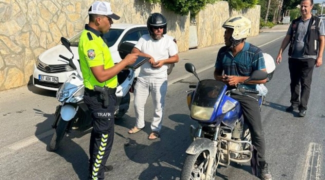 Alanya Emniyeti kurallara uymayanlara acımadı