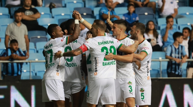 Alanyaspor ilk kez kazandı 