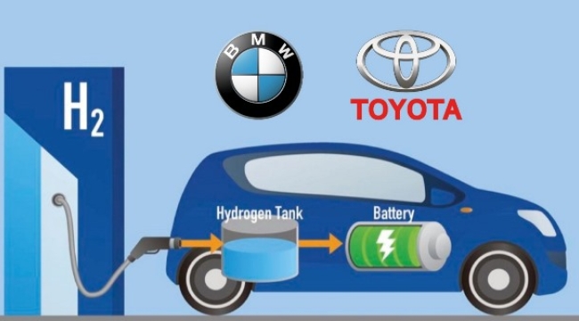 BMW, Toyota işbirliğiyle ilk hidrojenli otomobilini 2028'de piyasaya sürmeyi planlıyor