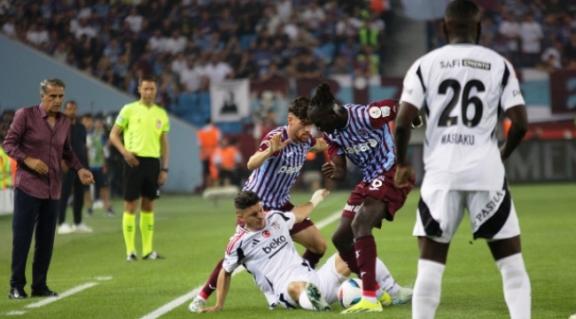 Trabzonspor: 1 - Beşiktaş: 1