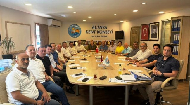 Alanya Kent Konseyi Türkiye Kent Konseyleri Platformu Yürütme Kurulu'nda