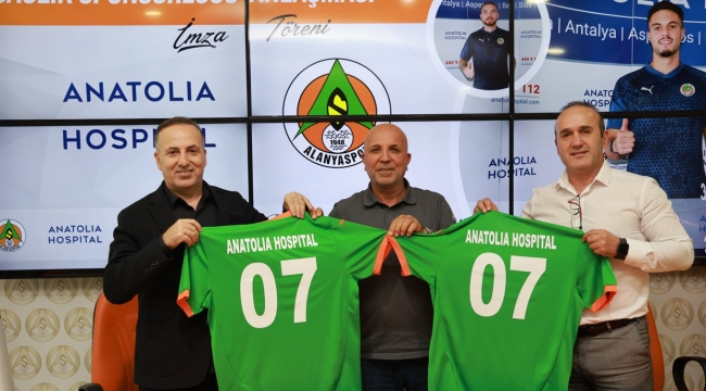 Alanyaspor ile Anatolia Hospital anlaşma yeniledi