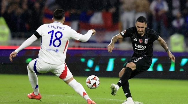 Beşiktaş, Olimpik Lyon'u 1-0 yendi