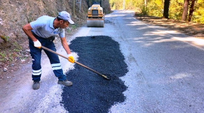 Büyükşehir'den Alanya kırsalında yoğun mesai