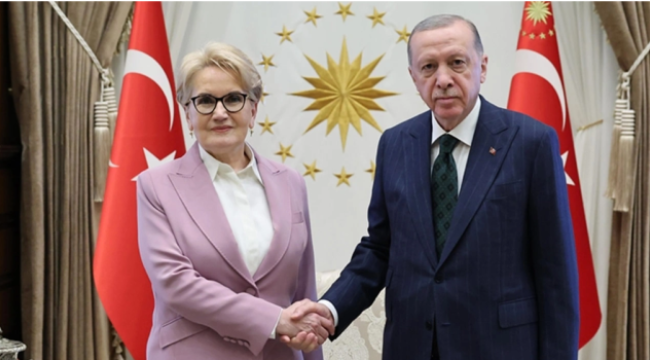 Cumhurbaşkanı Erdoğan, Meral Akşener'e yönelik dava ve şikayetlerini geri çekti